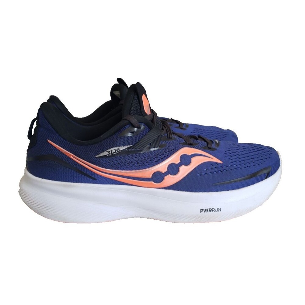 Saucony Ride Fifteen Men's Size 11 US Blue Running Sneaker Shoes S20729-16